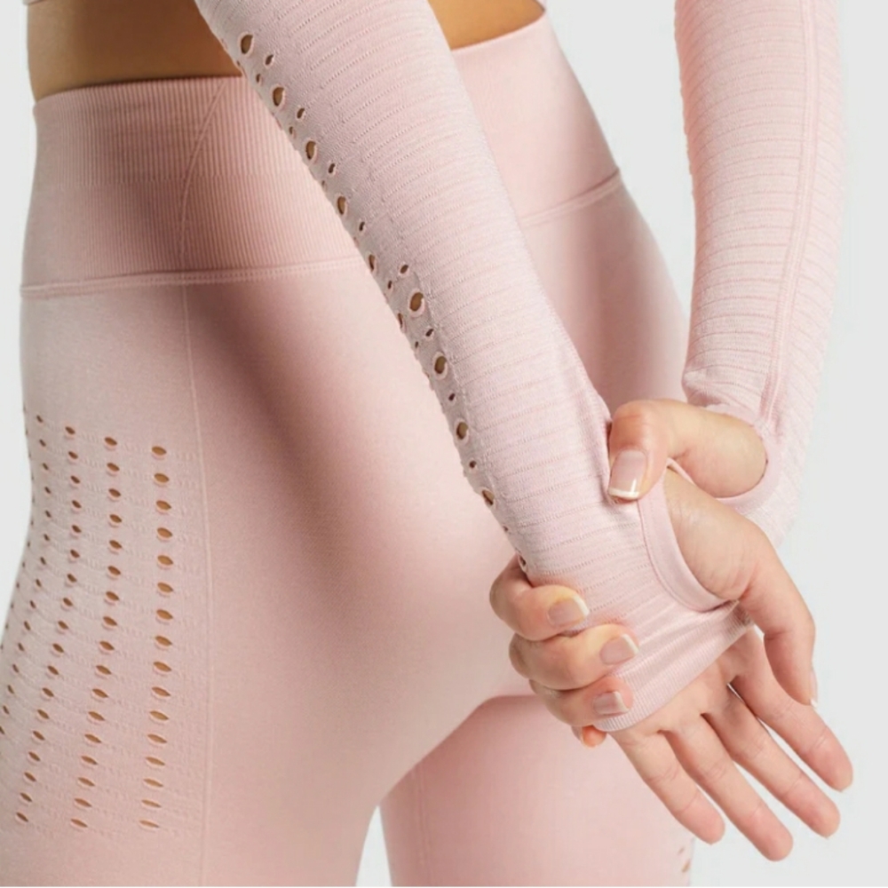 NWOT Gymshark Glow Light Pink Set - Picture 8 of 14